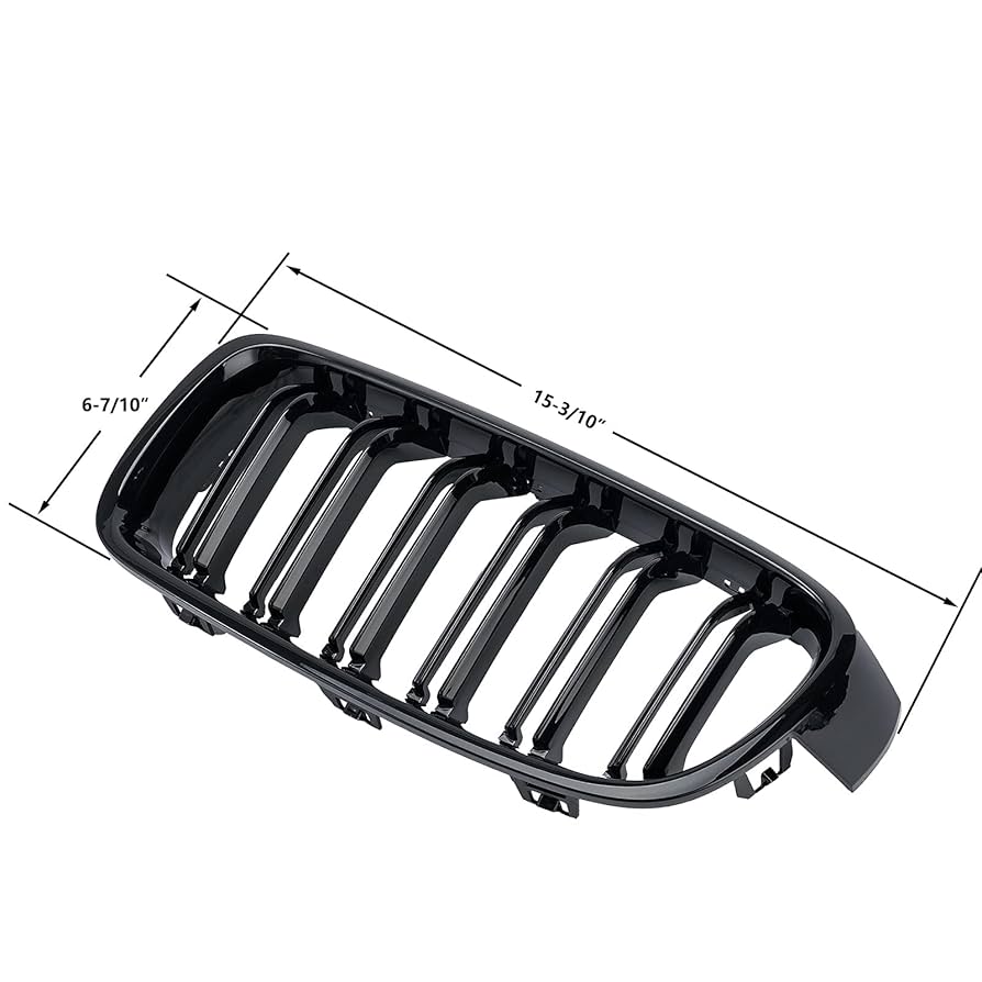 Amazon | DEKEWEI ABS F30グリル、フロントキドニーグリル 2012